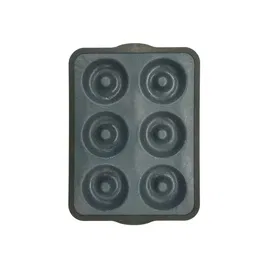 Zenker Molde 6 Donuts Silicone 36x26 cm Negro Reforzado Fibra de Vidrio ZEN5051126855390