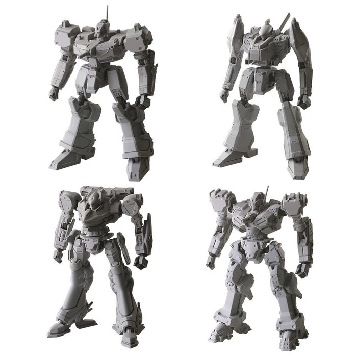 Armored Core V Maquetas pack de 4 Structure Arts Series 1 Armored Core V Maquetas pack de 4 Structure Arts Series 1