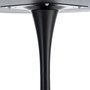 Mesa Comedor Negro Dm-Metal 100 X 100 X 75 cm