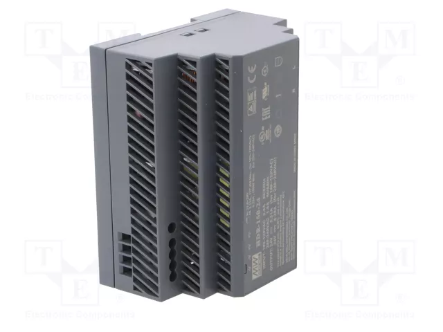 Meanwell HDR-150-24 Fuente de alimentación 24V 150W Carril DIN Meanwell HDR-150-24 Fuente de alimentación 24V 150W Carril DIN
