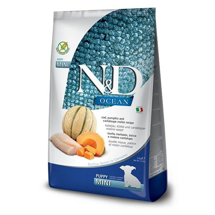 Farmina N&D Ocean Puppy Mini Bacalao y Calabaza 2,5 kg