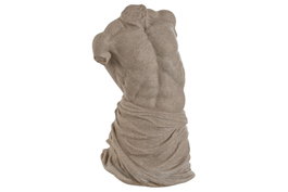 DKD Home Decor Figura de Torso Rugoso Marrón