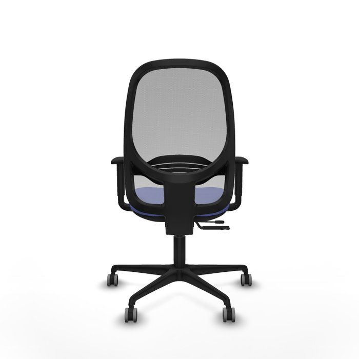 PIQUERAS Y CRESPO Silla de oficina Cilanco con mecanismo Sincro/Traslack, Azul claro y Gris PIQUERAS Y CRESPO Silla de oficina Cilanco con mecanismo Sincro/Traslack, Azul claro y Gris