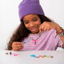 Famosa Sticki Rolls Set de Pulseras con Temática Hawaii y Pegatinas Kawaii