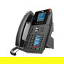 Fanvil X4U V2 Teléfono IP VoIP PoE 12 Líneas LCD 7.11 cm Negro