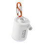 Intex Quick Fill Mini Bomba Eléctrica de Aire Recargable USB-C 200 L/min con Luz LED, Bolsa y Mosquetón para Inflables