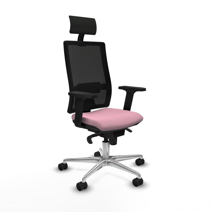 PIQUERAS Y CRESPO Silla de oficina Horna Rosa y Negro PIQUERAS Y CRESPO Silla de oficina Horna Rosa y Negro