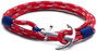 Tom Hope Pulsera Arctic 3 Doppio Giro Total Rosso Misura L