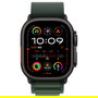 Apple Watch Ultra 2 GPS + Cellular 49mm Caja Titanio Negro con Correa Alpine Verde Oscuro Talla M