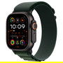 Apple Watch Ultra 2 GPS + Cellular 49mm Caja Titanio Negro con Correa Alpine Verde Oscuro Talla M