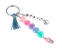 Innspiro Cuentas de Plástico en Forma de Corazón Multicolor Pastel Irisado 12mm