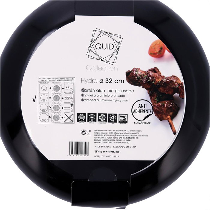 Sartén de Aluminio Estampado Hydra Quid 32 cm (6 Unidades)