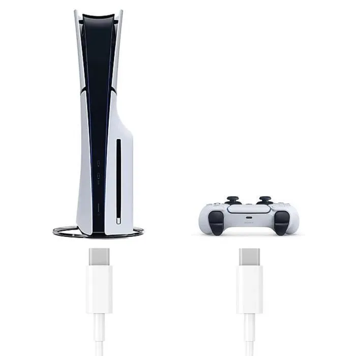 Subsonic SUB1709241496555 Cable de Carga USB-C a USB-C para PS5, Longitud 3 m Subsonic SUB1709241496555 Cable de Carga USB-C a USB-C para PS5, Longitud 3 m