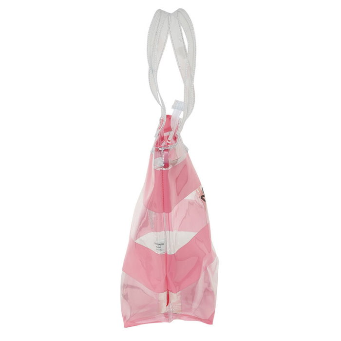 Bolso Mujer Minnie Mouse Beach Rosa Transparente
