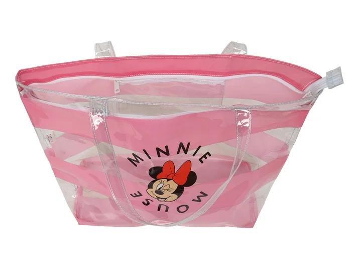 Safta Bolso Shopping Minnie Mouse Beach
