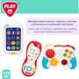 PLAY Set de mandos y teléfono de juguete con luz y sonido