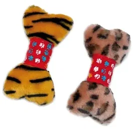 Freedog Hueso de Peluche con Sonido de Tigre 15 cm