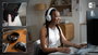 Corsair HS35 v3 Auriculares Inalámbricos y Alámbricos Bluetooth Blanco