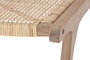 DKD Home Decor Silla de Teca y Ratán Natural