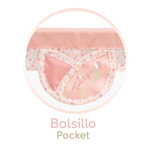 Decuevas Conjunto Trona-Parque para Niños de 3+ Años, Fabricado en Metal, Plástico y Poliéster