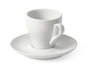 VESSIA Taza de Café con Leche Larga Blanca 200ml (Pack de 24)