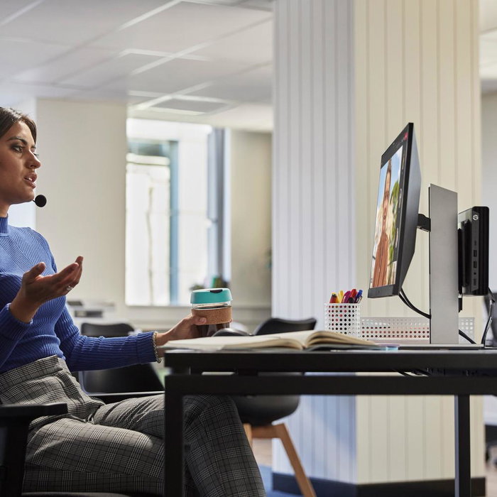 HP Pro 400 G9 Mini Ordenador - Intel Core i5-12500T, 16 GB RAM, SSD 512 GB, Windows 11 Pro, Wi-Fi 6, Teclado Español, 1.42 kg