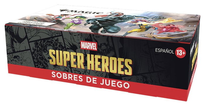 Wizards of the Coast Magic the Gathering Marvel Super Heroes Caja de Sobres de Juego (30) castellano