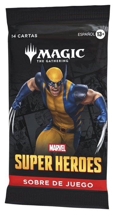 Wizards of the Coast Magic the Gathering Marvel Super Heroes Caja de Sobres de Juego (30) castellano