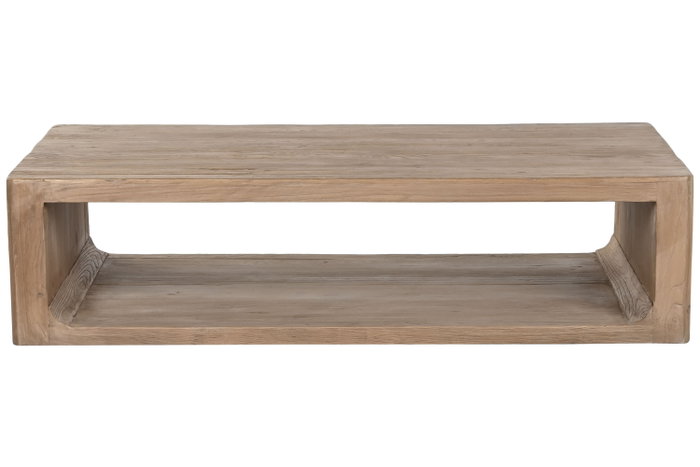 DKD Home Decor Mesa Centro Minimal bs1c25 Natural 71 x 35 x 140 cm Olmo Macizo DKD Home Decor Mesa Centro Minimal bs1c25 Natural 71 x 35 x 140 cm Olmo Macizo