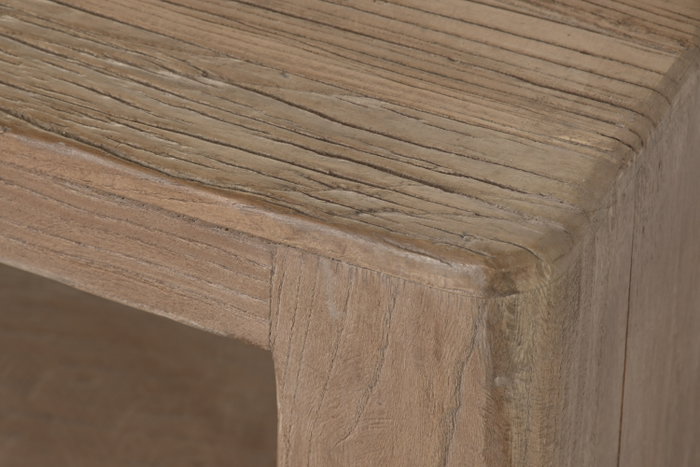 DKD Home Decor Mesa Centro Minimal bs1c25 Natural 71 x 35 x 140 cm Olmo Macizo DKD Home Decor Mesa Centro Minimal bs1c25 Natural 71 x 35 x 140 cm Olmo Macizo