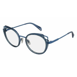 Police VPLA03-490F63 Gafas de Vista Mujer Azul