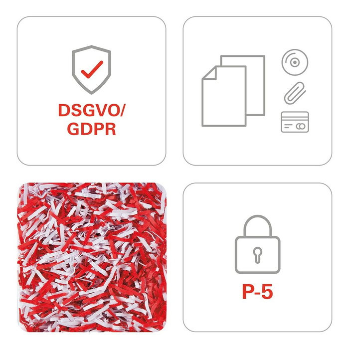 HSM Shredstar X6pro P-5 Destructora de documentos de corte en partículas