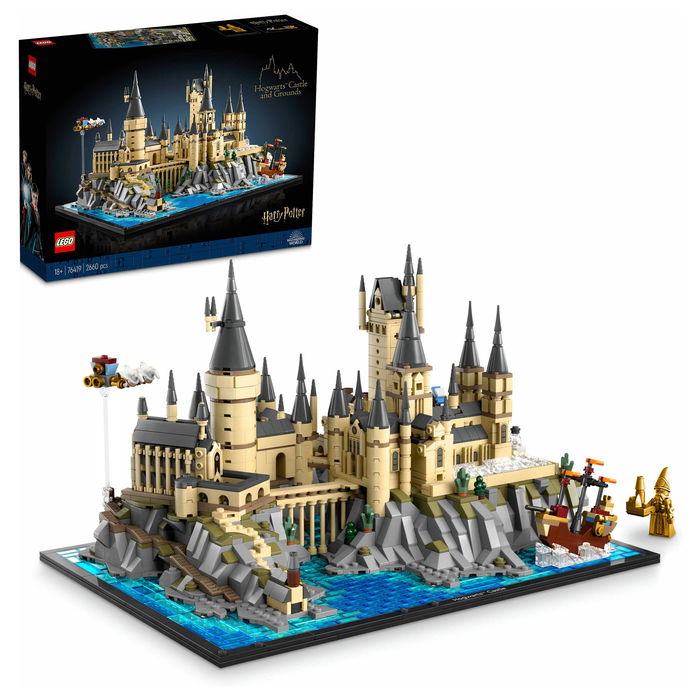 LEGO 5702017413228 Harry Potter Castillo y Terrenos de Hogwarts, Juego de Construcción de 2660 Piezas, Para Mayores de 18 Años LEGO 5702017413228 Harry Potter Castillo y Terrenos de Hogwarts, Juego de Construcción de 2660 Piezas, Para Mayores de 18 Años