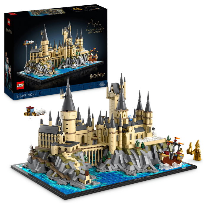 LEGO 5702017413228 Harry Potter Castillo y Terrenos de Hogwarts, Juego de Construcción de 2660 Piezas, Para Mayores de 18 Años LEGO 5702017413228 Harry Potter Castillo y Terrenos de Hogwarts, Juego de Construcción de 2660 Piezas, Para Mayores de 18 Años
