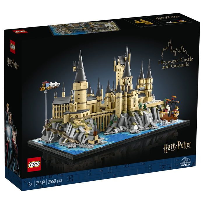 LEGO 5702017413228 Harry Potter Castillo y Terrenos de Hogwarts, Juego de Construcción de 2660 Piezas, Para Mayores de 18 Años LEGO 5702017413228 Harry Potter Castillo y Terrenos de Hogwarts, Juego de Construcción de 2660 Piezas, Para Mayores de 18 Años