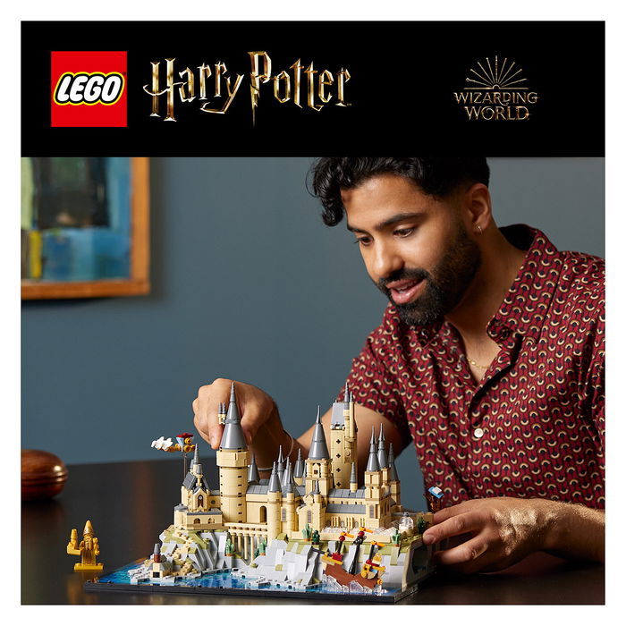 LEGO 5702017413228 Harry Potter Castillo y Terrenos de Hogwarts, Juego de Construcción de 2660 Piezas, Para Mayores de 18 Años LEGO 5702017413228 Harry Potter Castillo y Terrenos de Hogwarts, Juego de Construcción de 2660 Piezas, Para Mayores de 18 Años