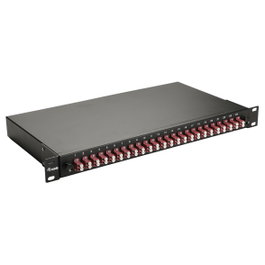 EQUIP Panel de empalme de fibra óptica 24 puertos LC-Duplex OM4 1U