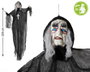 Atosa Monje Oscuro Colgante Halloween 225 cm con Capucha y Cruz