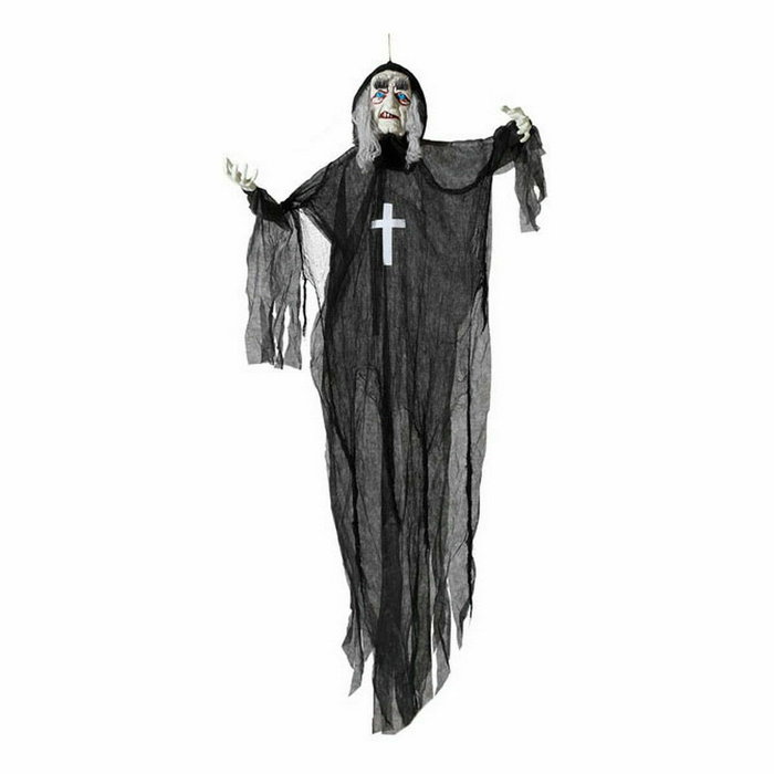 Atosa Monje Oscuro Colgante Halloween 225 cm con Capucha y Cruz