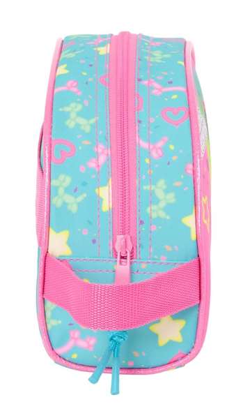 Neceser de Viaje Gabby's Dollhouse Confetti Rosa Turquesa 26 x 16 x 9 cm