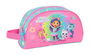 Neceser de Viaje Gabby's Dollhouse Confetti Rosa Turquesa 26 x 16 x 9 cm