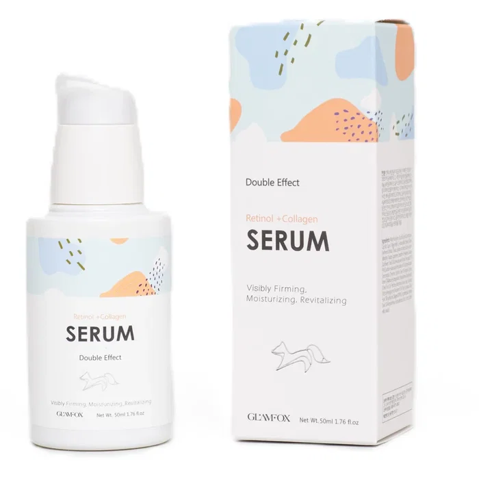 Glamfox Double Effect Suero con Colágeno para Firmeza e Hidratación 50 ml Glamfox Double Effect Suero con Colágeno para Firmeza e Hidratación 50 ml