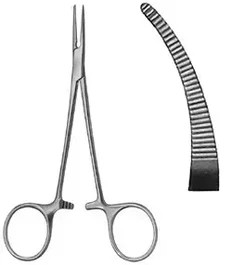 B. Braun Pinza Hemostática Rochester-Pean Curva 160 mm