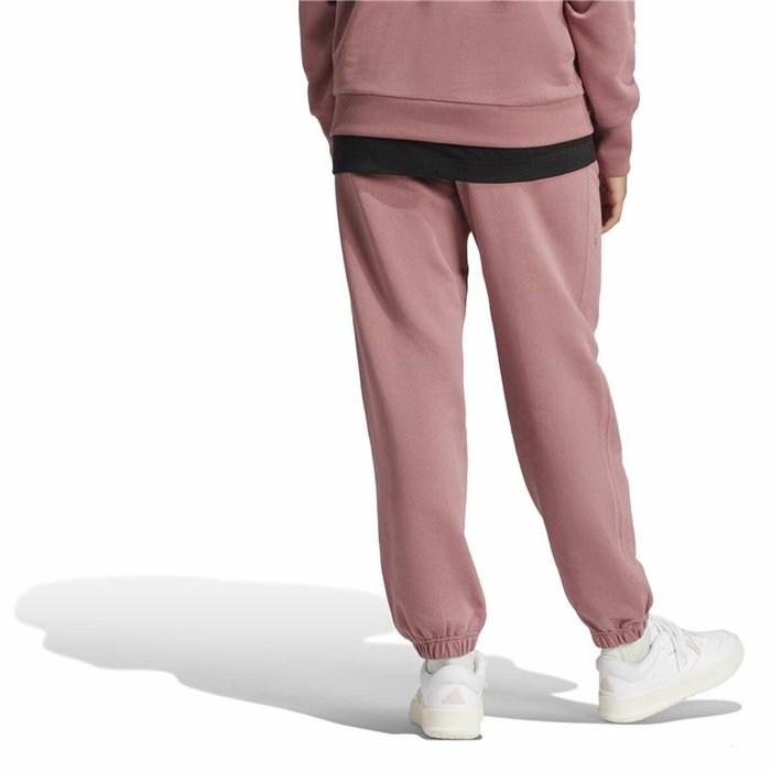 Pantalón Largo Deportivo Adidas All Szn French Terry Loose Rosa Mujer