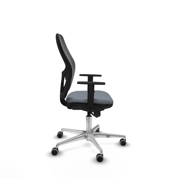 PIQUERAS Y CRESPO Silla de oficina Jorquera con mecanismo Sincro, Gris y Negro PIQUERAS Y CRESPO Silla de oficina Jorquera con mecanismo Sincro, Gris y Negro