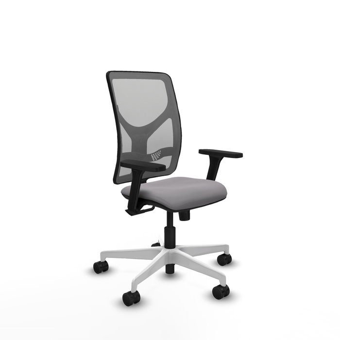 PIQUERAS Y CRESPO Silla de oficina Motilla con mecanismo Sincro, Gris PIQUERAS Y CRESPO Silla de oficina Motilla con mecanismo Sincro, Gris