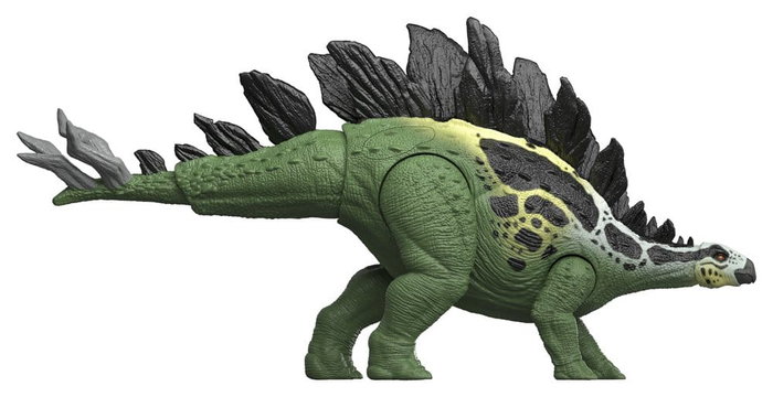 Mattel Jurassic World Gigantic Trackers Stegosaurus Figura de Acción con Ataque y Cola Evolutiva, 35.6 cm, Jkl85 Mattel Jurassic World Gigantic Trackers Stegosaurus Figura de Acción con Ataque y Cola Evolutiva, 35.6 cm, Jkl85