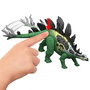 Mattel Jurassic World Dinosaurio Stegosaurus Figura de Acción Gigantic Trackers Jkl85 35.6cm