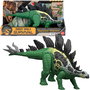 Mattel Jurassic World Dinosaurio Stegosaurus Figura de Acción Gigantic Trackers Jkl85 35.6cm