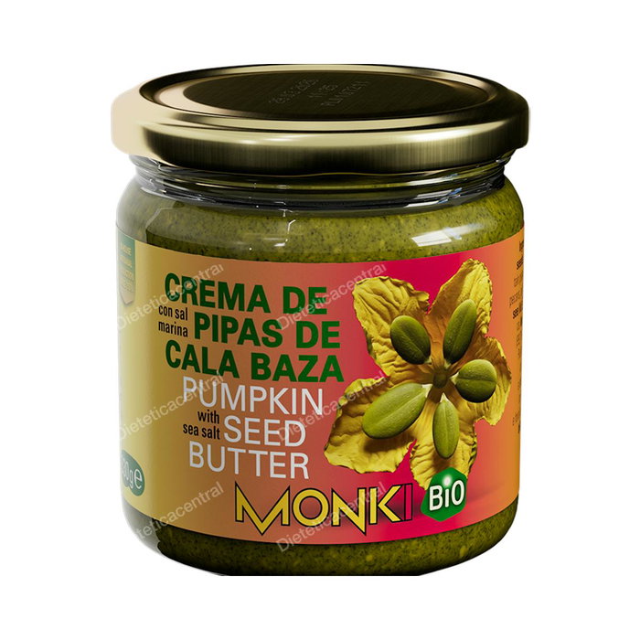 MONKI Crema de Semillas de Calabaza Bio 330Gr